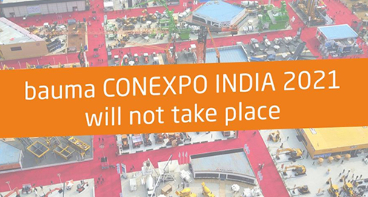 bauma CONEXPO INDIA 2021 will not take place– Messe Muenchen Shanghai